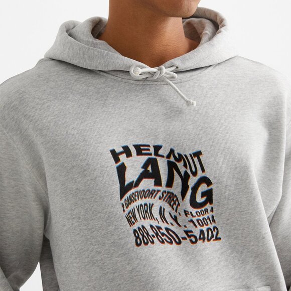 BNWT AW21 HELMUT LANG WARP HOODIE XL - Picture 12 of 13